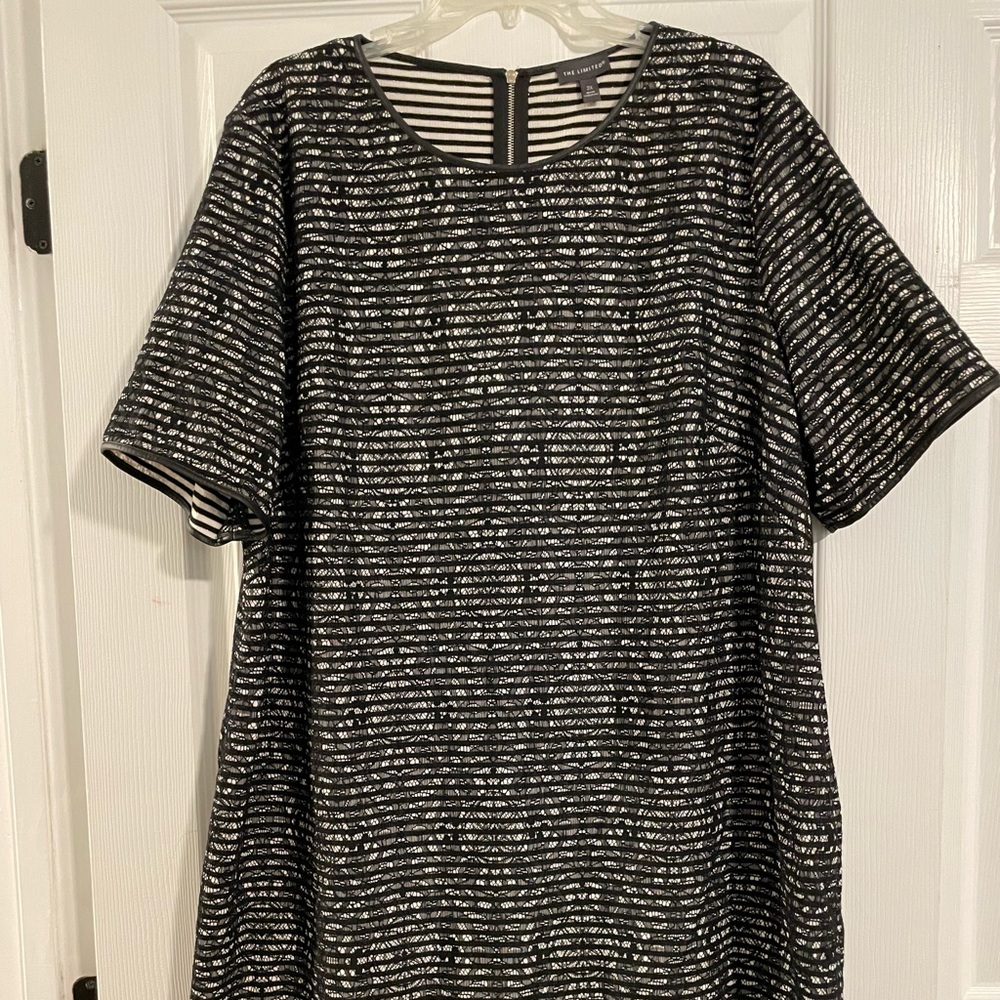The Limited 2X Scoop Neck Dress